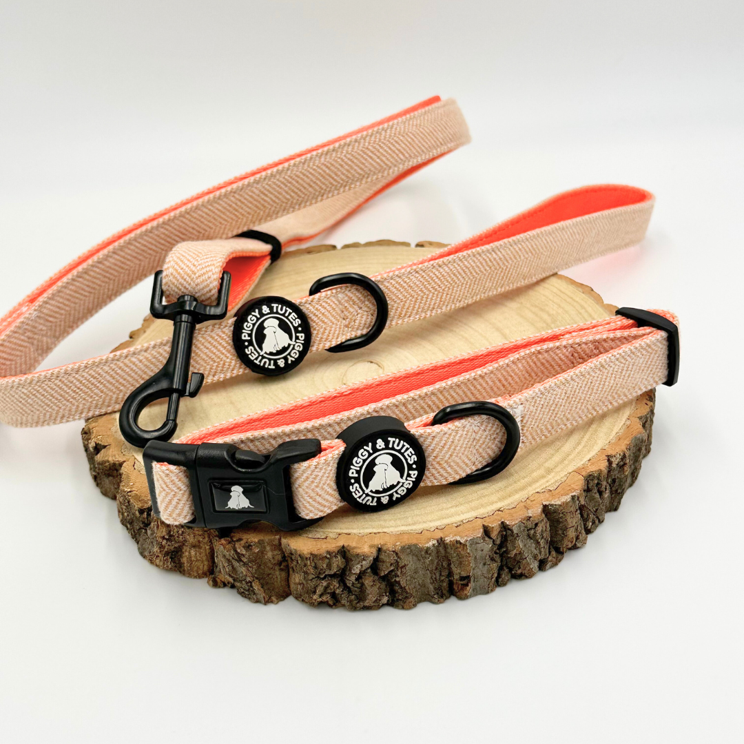 Tweed Adjustable Lead - Country Orange - Image 2