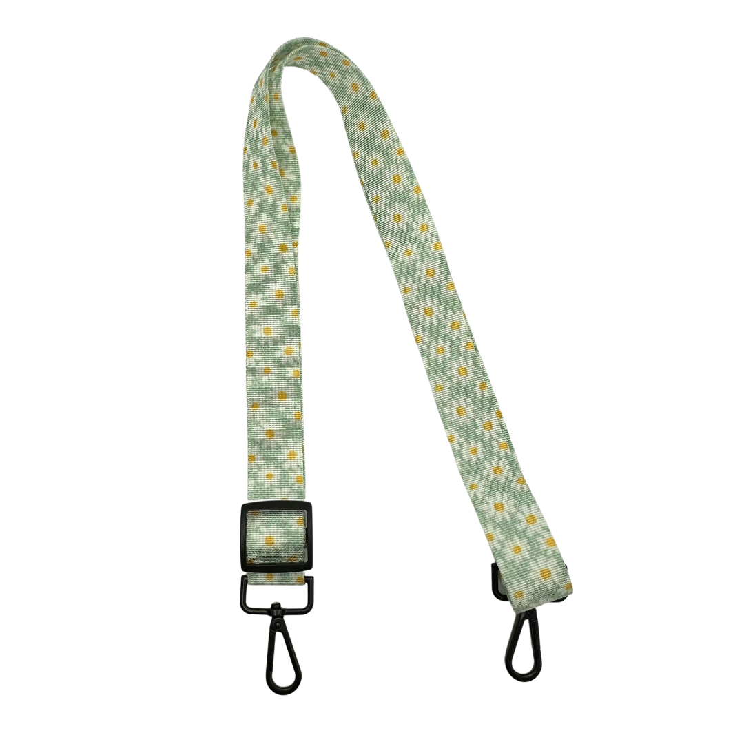 Bag Strap - Crazy Daisy Sage