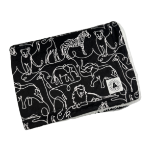 Sherpa Blanket - Jungle Doodles