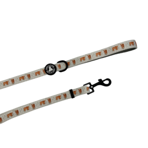 Adjustable Lead - Gingham Moo