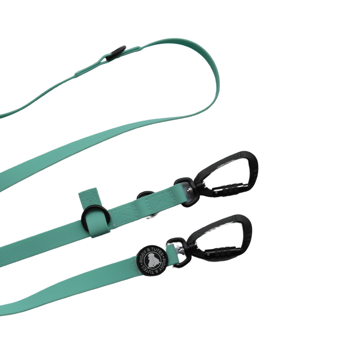 Waterproof Double Ended Lead - Aqua - Image 3