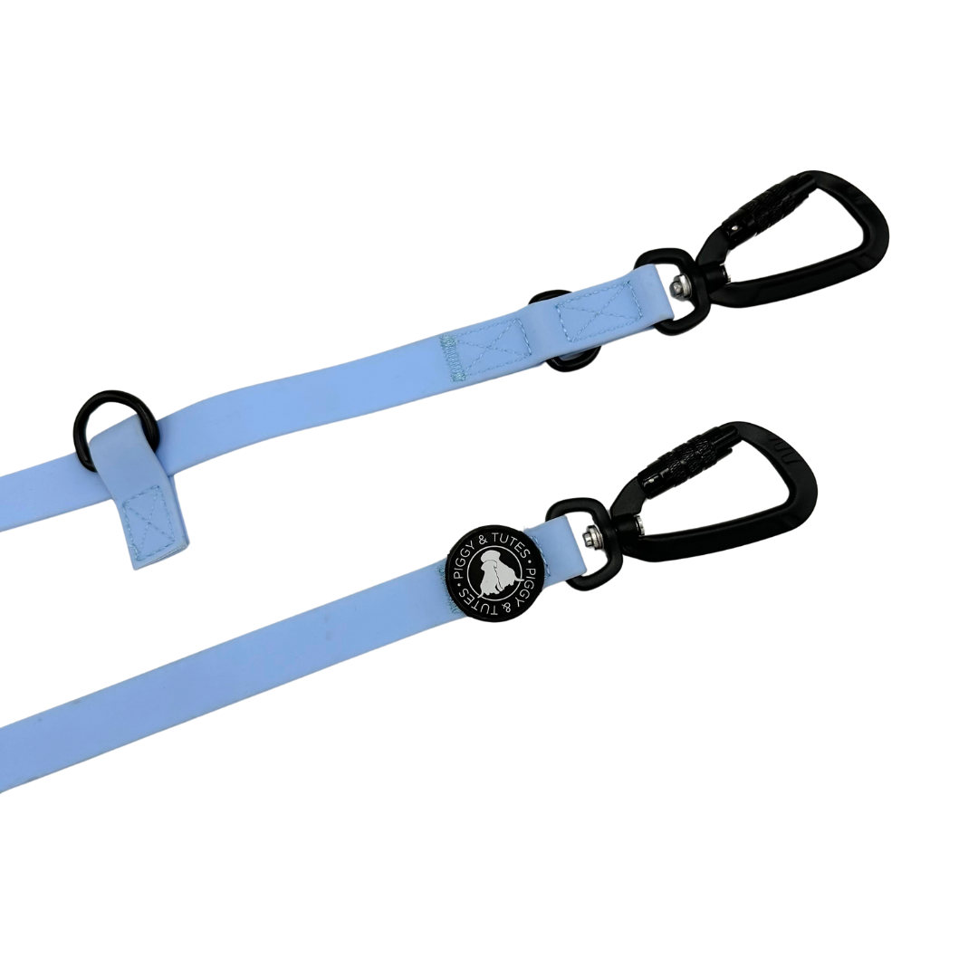 Waterproof Double Ended Lead - Blue