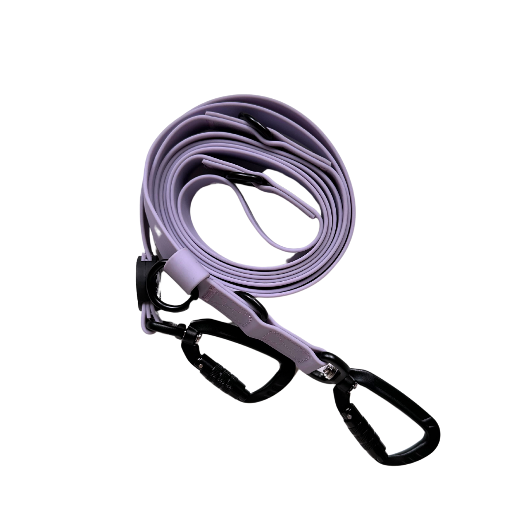Waterproof Double Ended Lead - Lilac - Image 2
