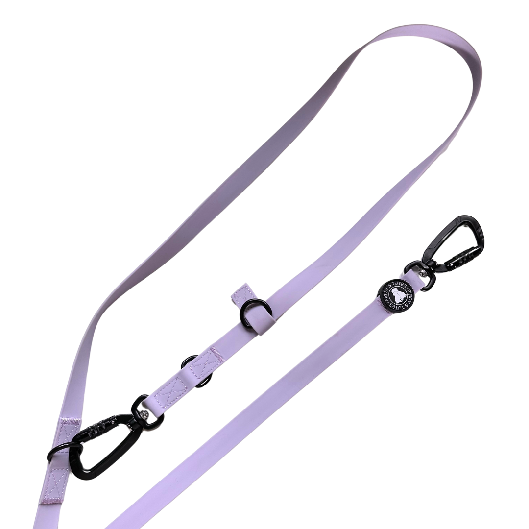 Waterproof Double Ended Lead - Lilac - Image 3