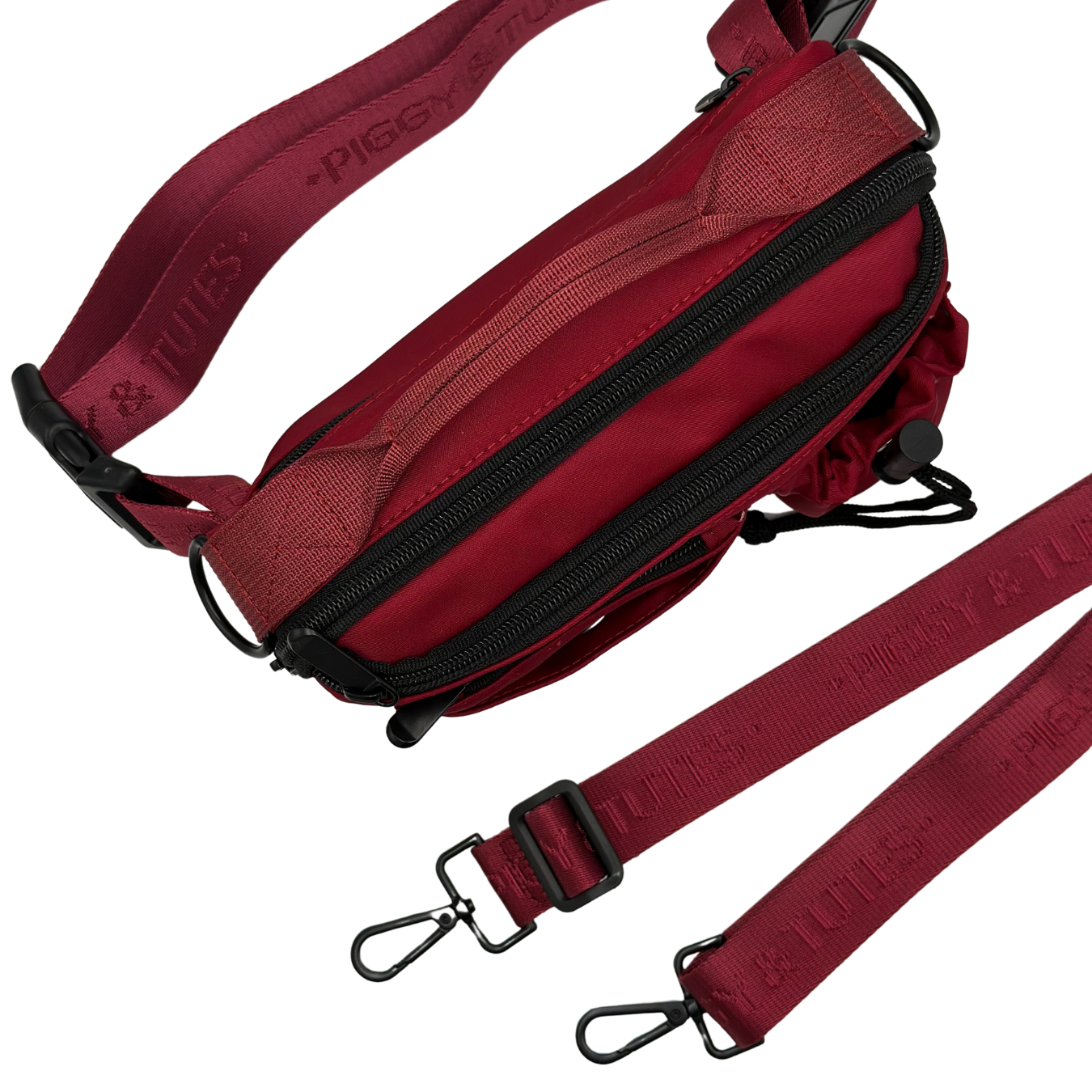 Walk+Wear Ultimate BumBag - Mulberry Red - Image 8