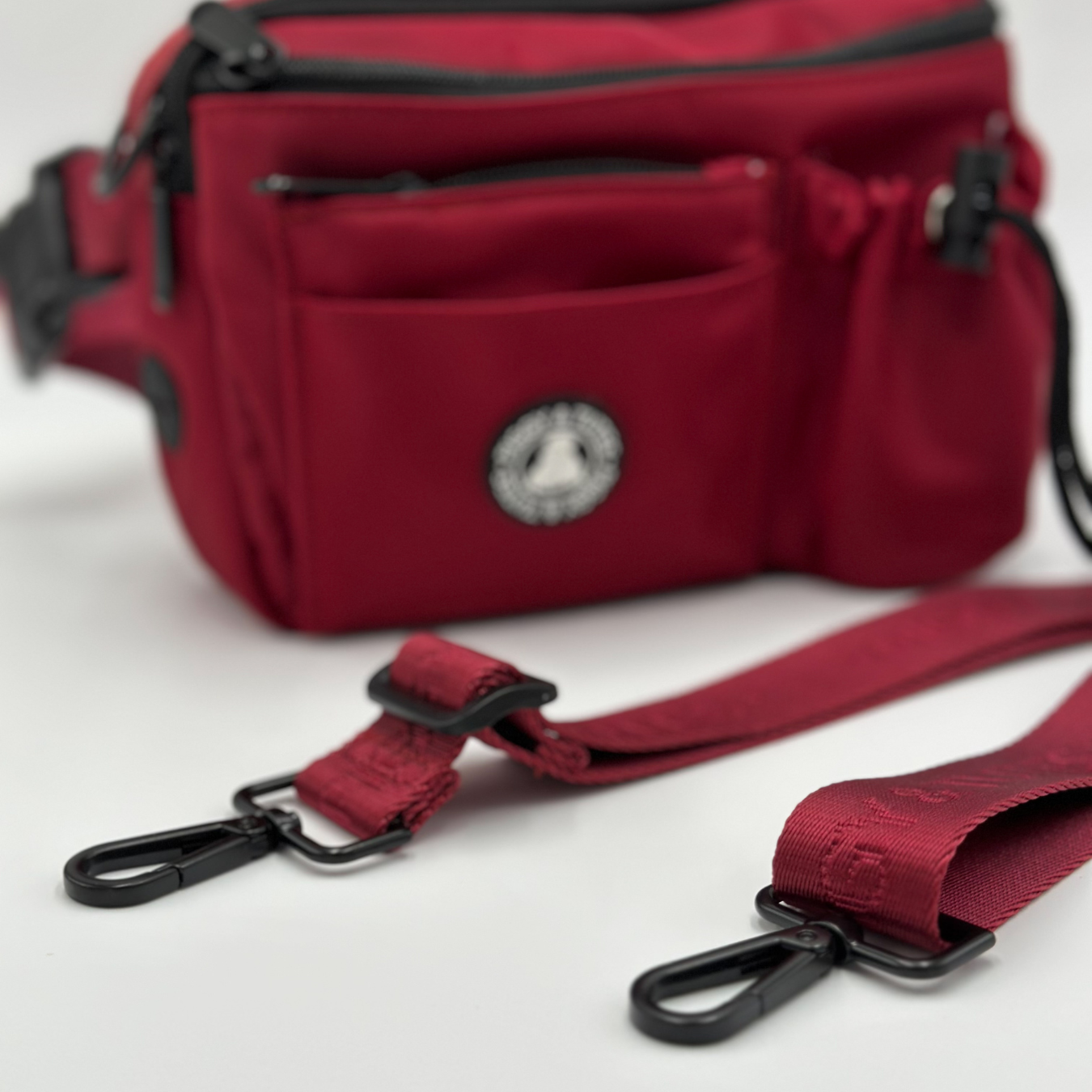 Walk+Wear Ultimate BumBag - Mulberry Red - Image 7