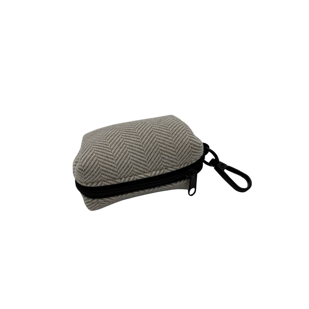 Poop Bag Holder - Tweed Beige - Image 2