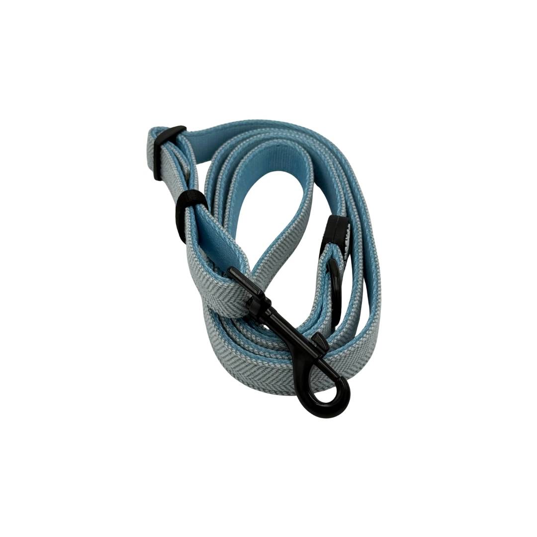 Tweed Adjustable Lead - Country Blue - Image 2
