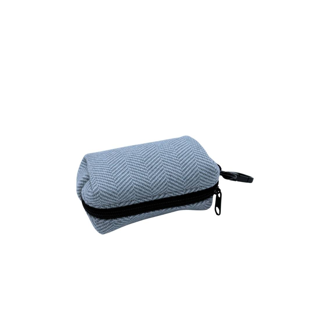 Poop Bag Holder - Tweed Blue - Image 2