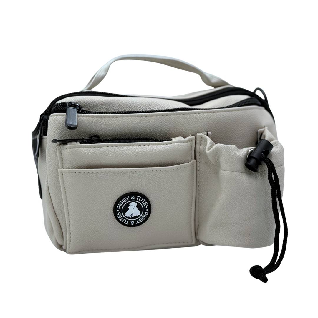 Walk+Wear Ultimate BumBag - Vegan Leather Nude - Image 10