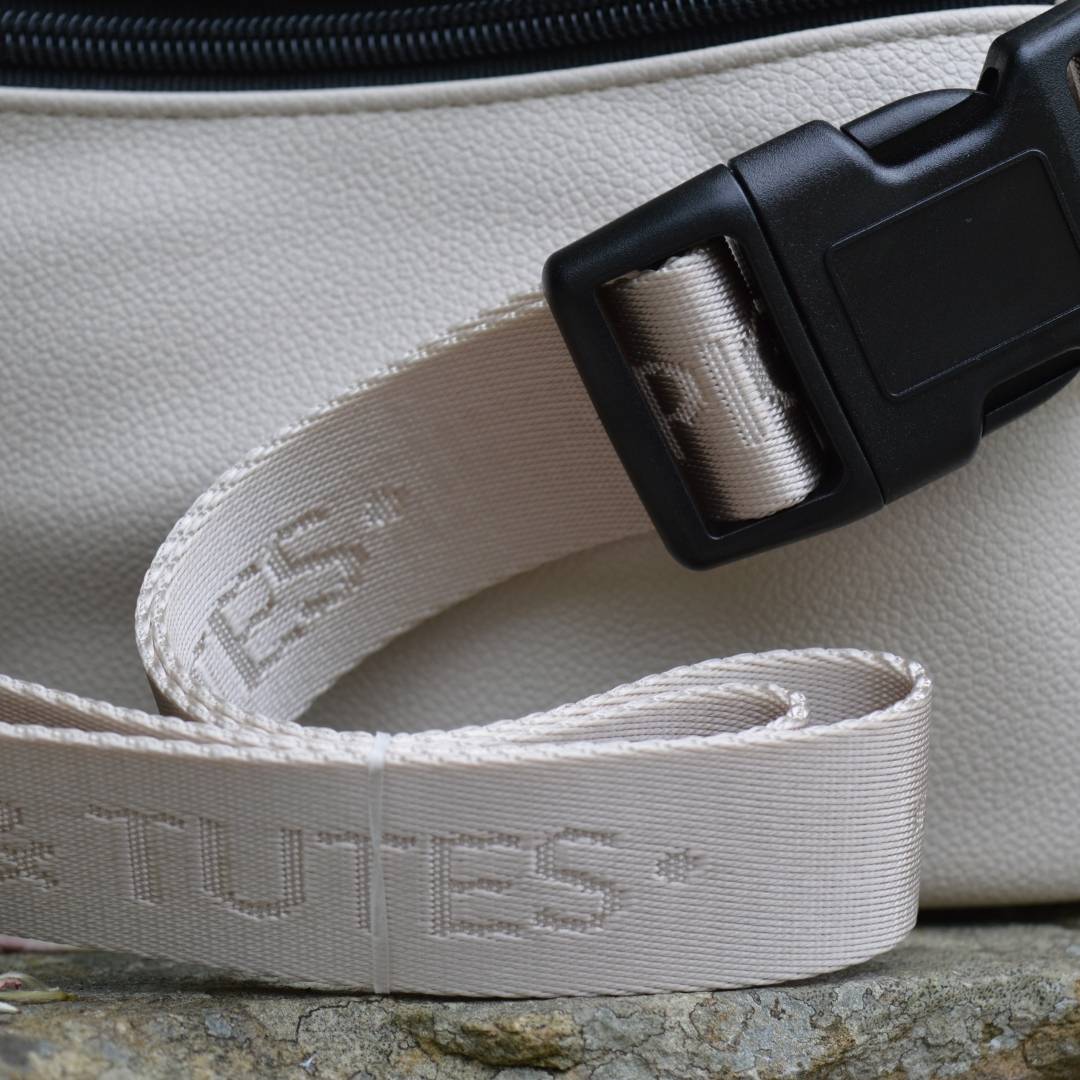 Walk+Wear Ultimate BumBag - Vegan Leather Nude - Image 8